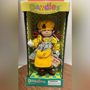 Littles Souls for Kids “Roxy” Dandles 8” Cloth Doll NIB Vtg Collectible